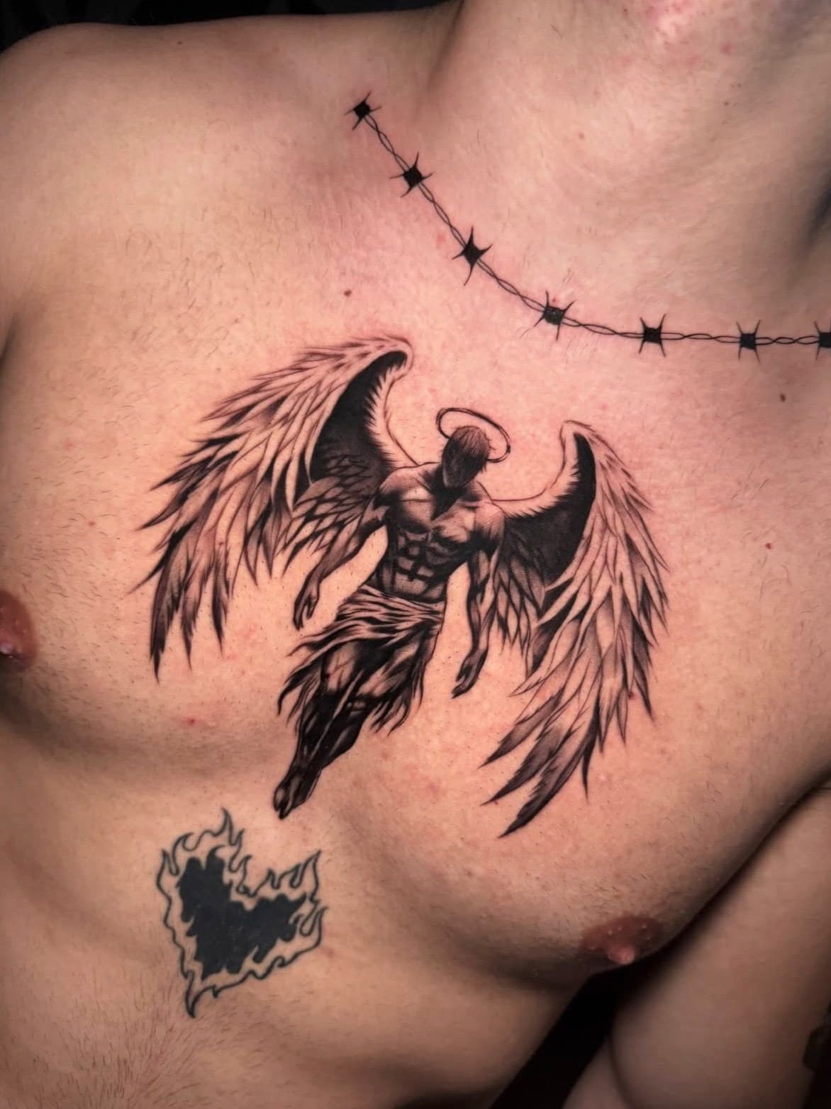Esempio di tatuaggio Fine Line