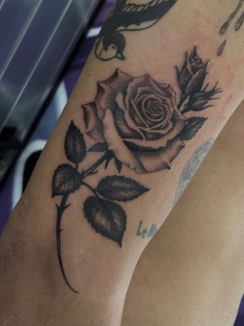 Esempio di tatuaggio Lettering