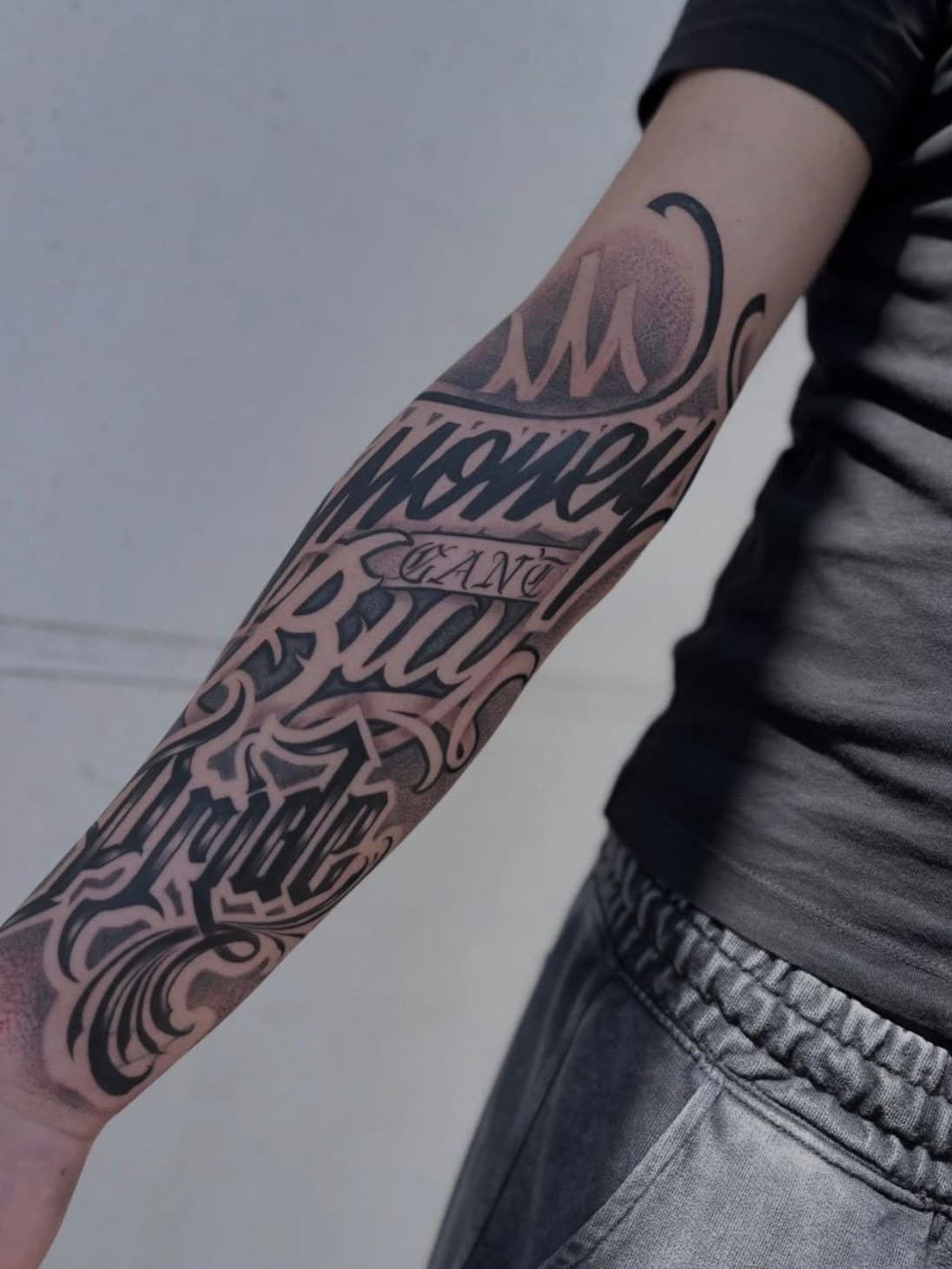 Esempio di tatuaggio Lettering