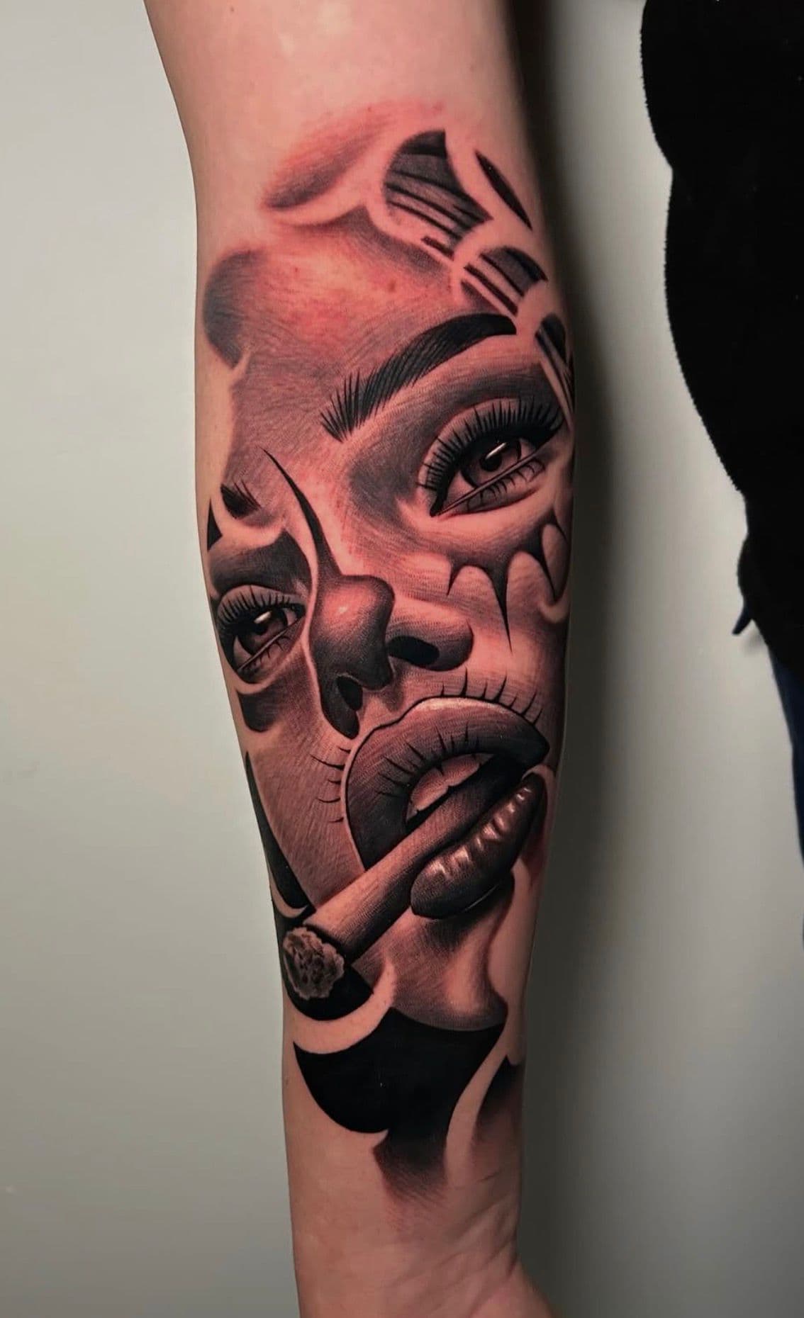Esempio di tatuaggio Black & Grey