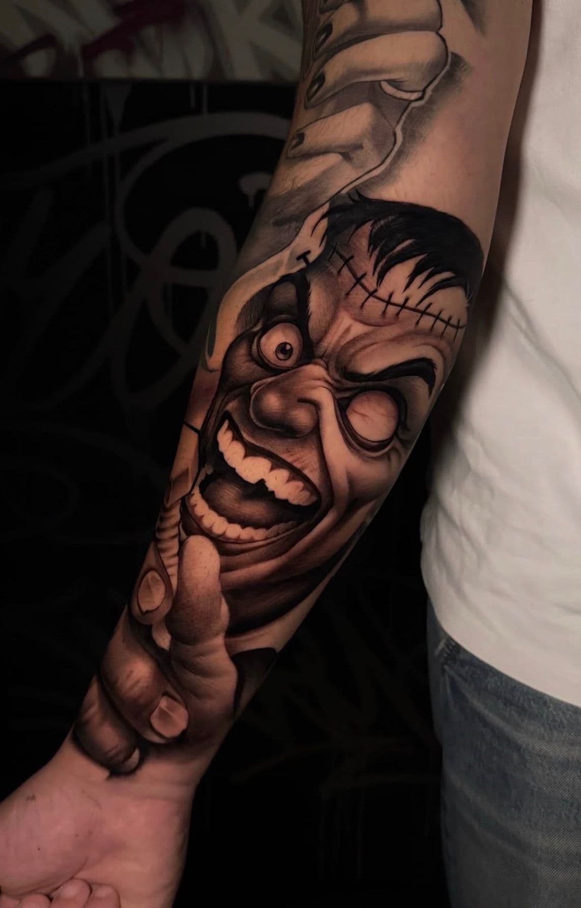 Esempio di tatuaggio Black & Grey