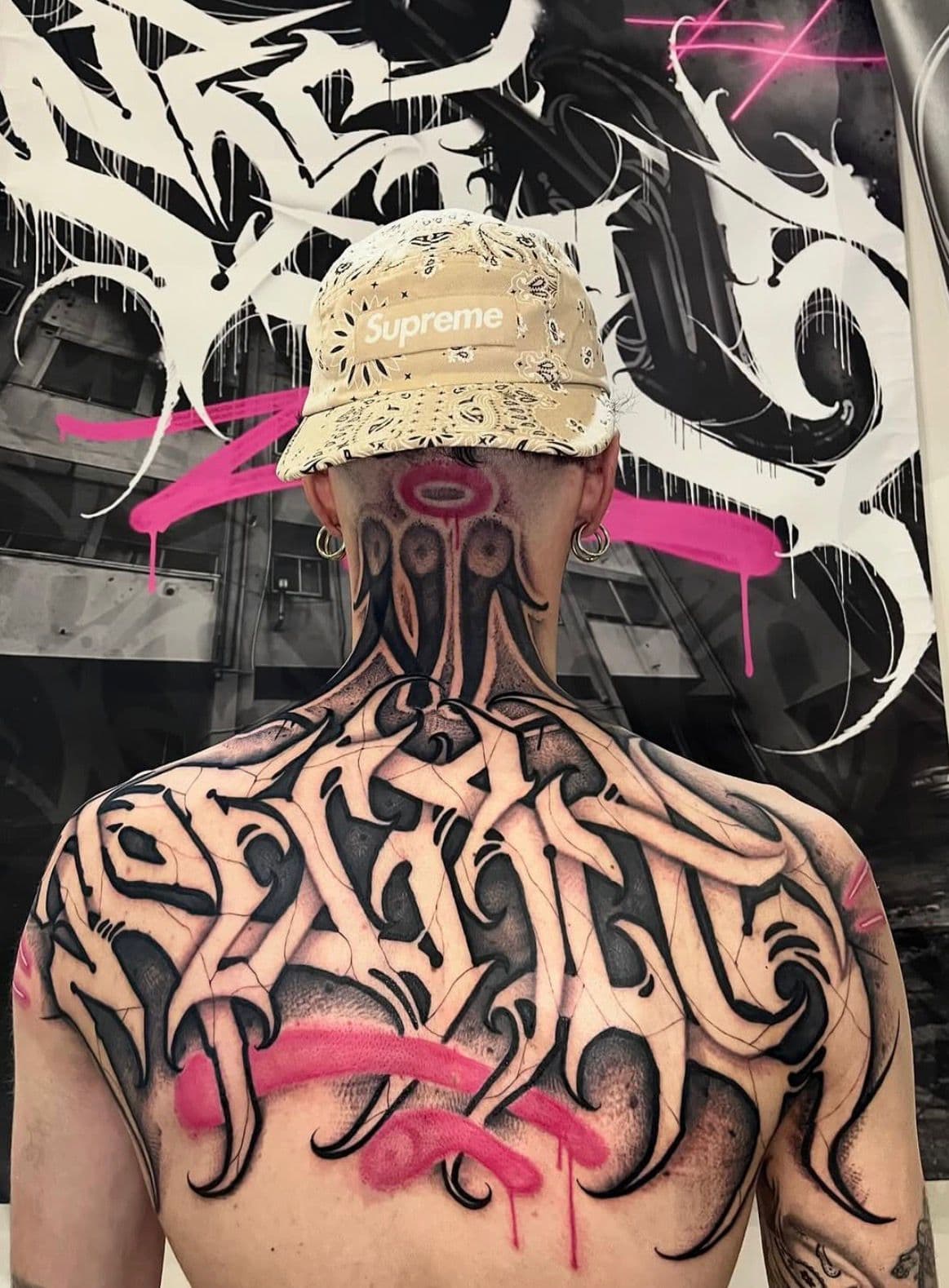 Esempio di tatuaggio Lettering