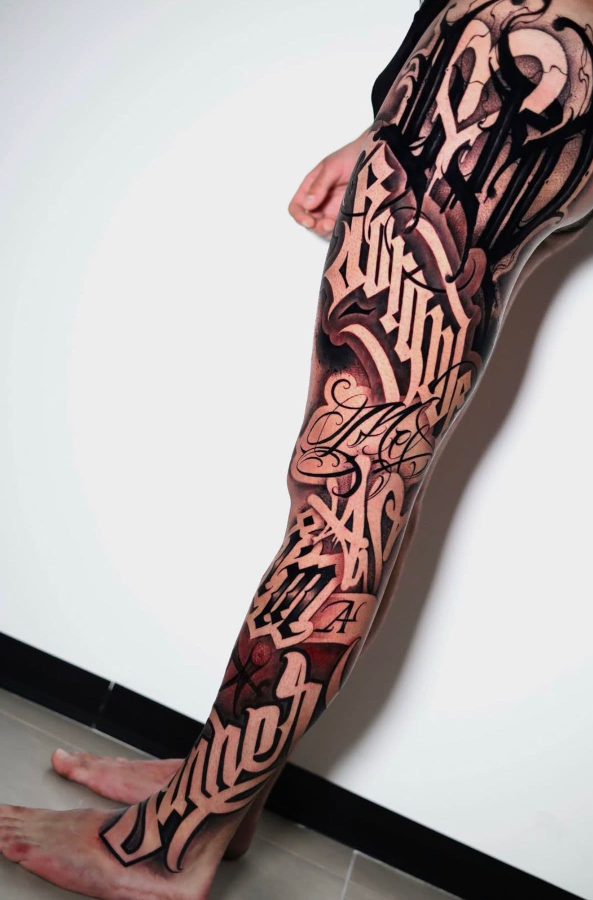 Esempio di tatuaggio Lettering