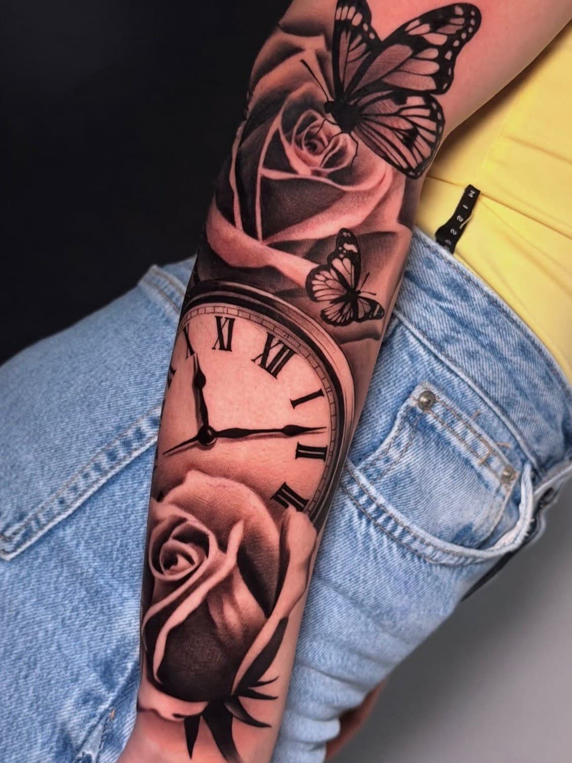 Esempio di tatuaggio Black & Grey
